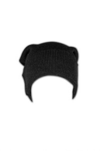 BEANIE002 Custom knitted cold hat  Folding sets of cold cap  Cold hat store ski hat